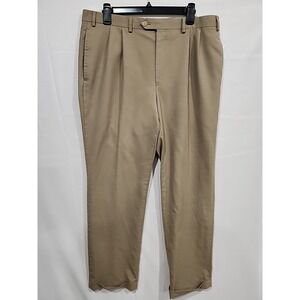 Lauren Ralph Lauren Wool Dress Pants Mens‎ Sz 36x32, Beige 100% Wool
